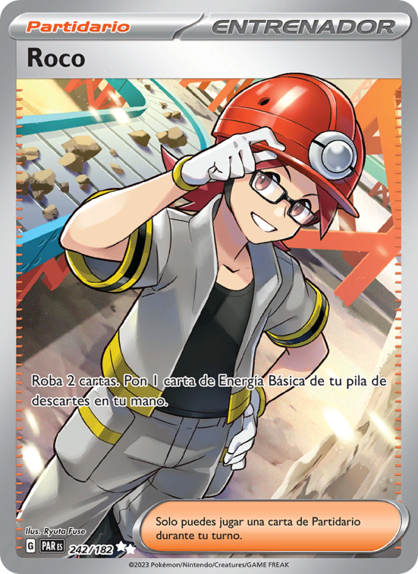 Roco 242 — Brecha Paradójica (Spanish Pokémon TCG card)