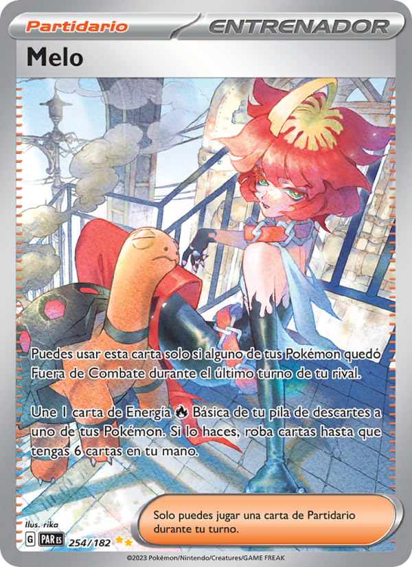 Melo 254 — Brecha Paradójica (Spanish Pokémon TCG card)