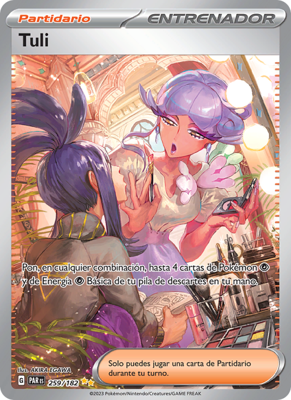 Tuli 259 — Brecha Paradójica (Spanish Pokémon TCG card)