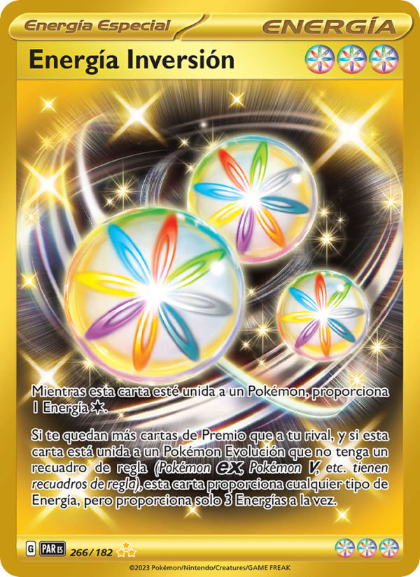 Energía Inversión 266 — Brecha Paradójica (Spanish Pokémon TCG card)