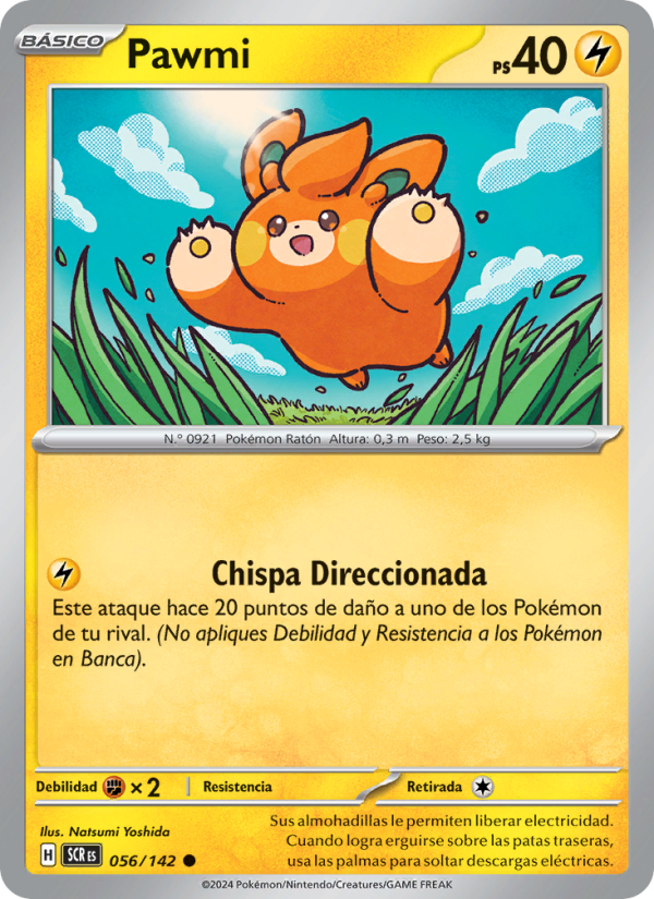 Pawmi 056 — Corona Astral (Spanish Pokémon TCG card)