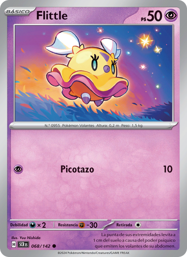 Flittle 068 — Corona Astral (Spanish Pokémon TCG card)
