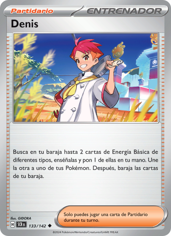 Denis 133 — Corona Astral (Spanish Pokémon TCG card)