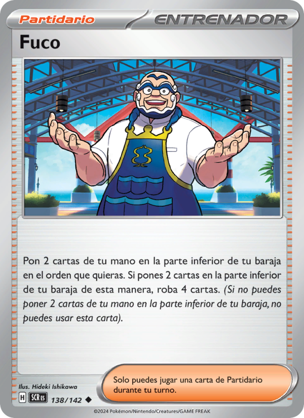 Fuco 138 — Corona Astral (Spanish Pokémon TCG card)
