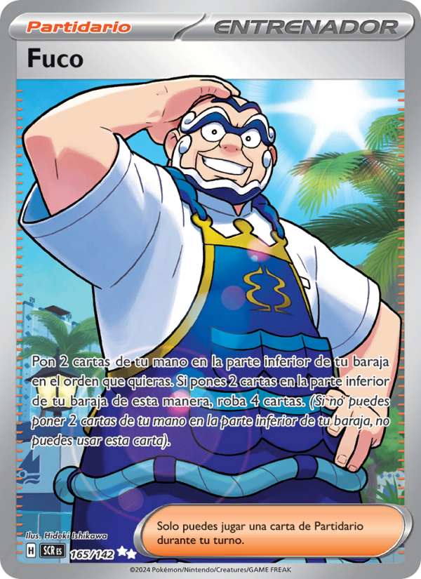 Fuco 165 — Corona Astral (Spanish Pokémon TCG card)