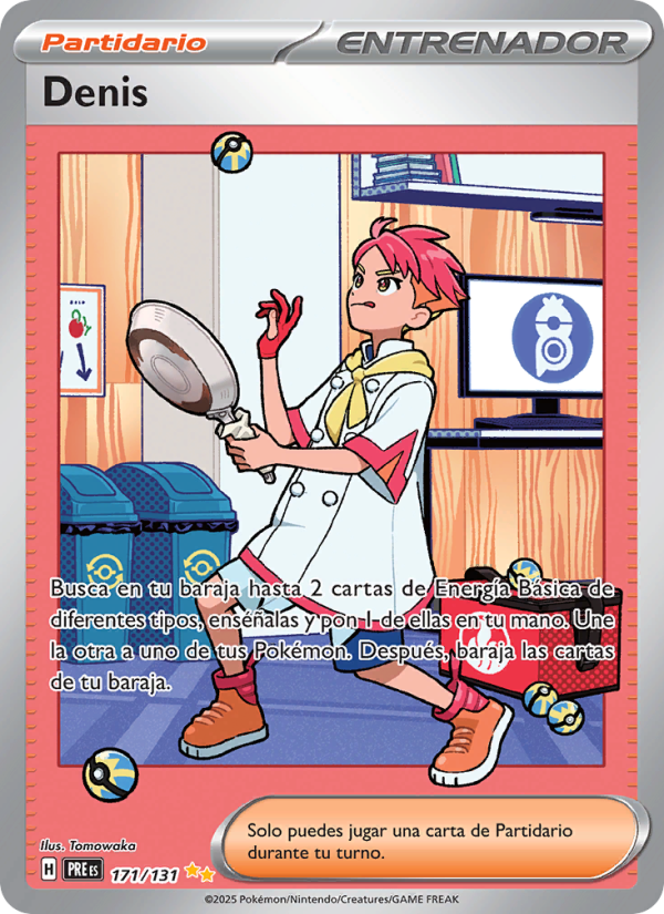 Denis 171 — Evoluciones Prismáticas (Spanish Pokémon TCG card)