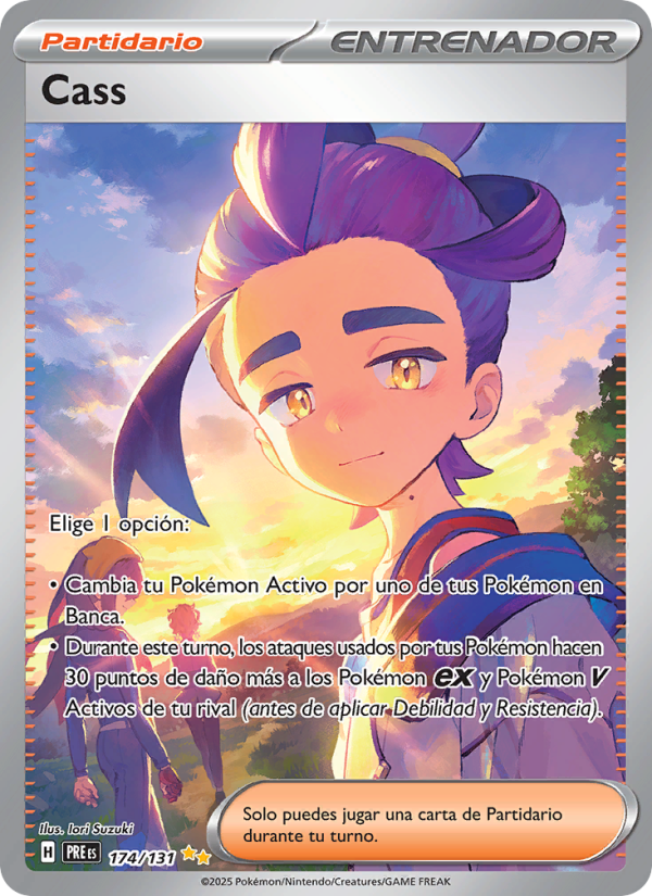 Cass 174 — Evoluciones Prismáticas (Spanish Pokémon TCG card)