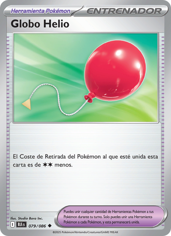 Globo Helio 079 — Fulgor Negro (Spanish Pokémon TCG card)