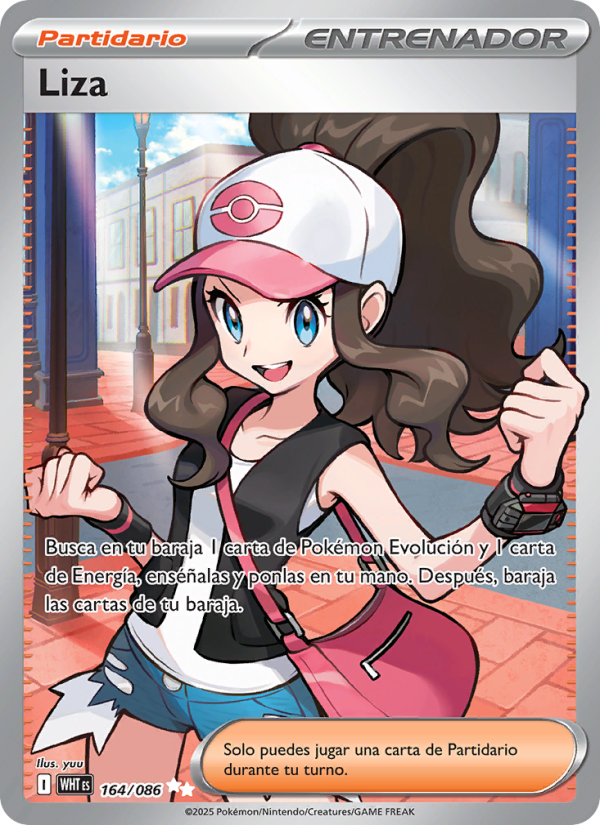 Liza 164 — Llama Blanca (Spanish Pokémon TCG card)