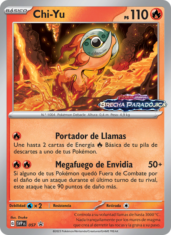 Chi-Yu 057 — SVP Black Star Promos (Spanish Pokémon TCG card)