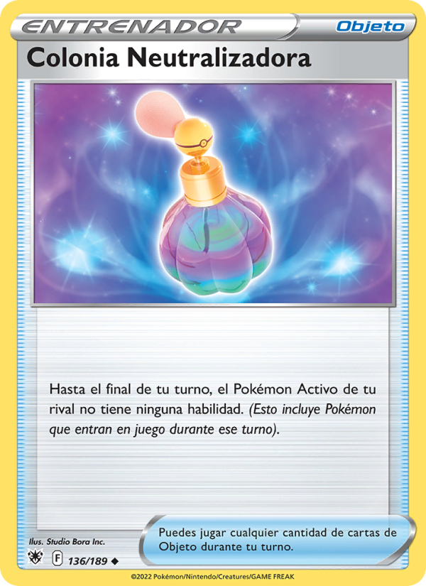 Colonia Neutralizadora 136 — Resplandor Astral (Spanish Pokémon TCG card)