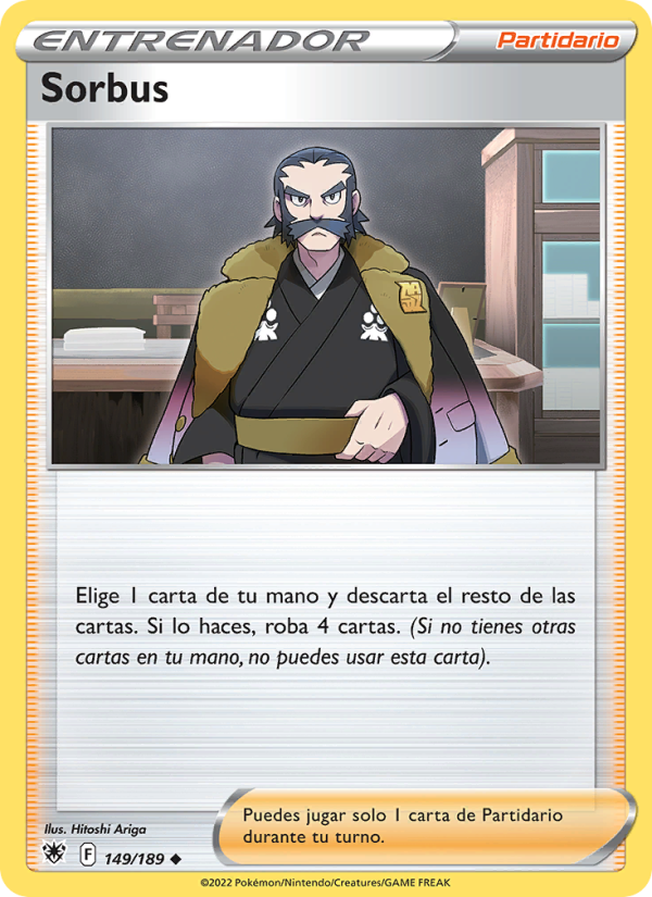 Sorbus 149 — Resplandor Astral (Spanish Pokémon TCG card)