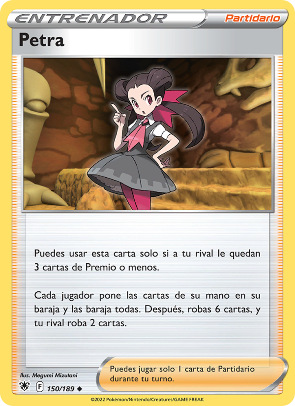 Petra 150 — Resplandor Astral (Spanish Pokémon TCG card)