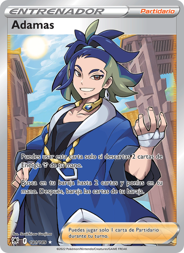 Adamas 181 — Resplandor Astral (Spanish Pokémon TCG card)