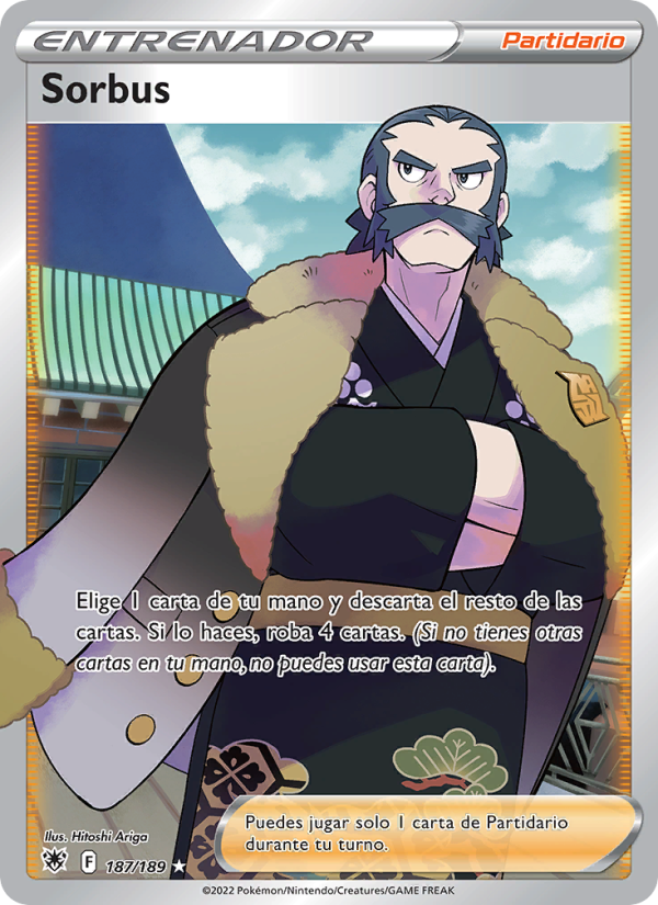 Sorbus 187 — Resplandor Astral (Spanish Pokémon TCG card)