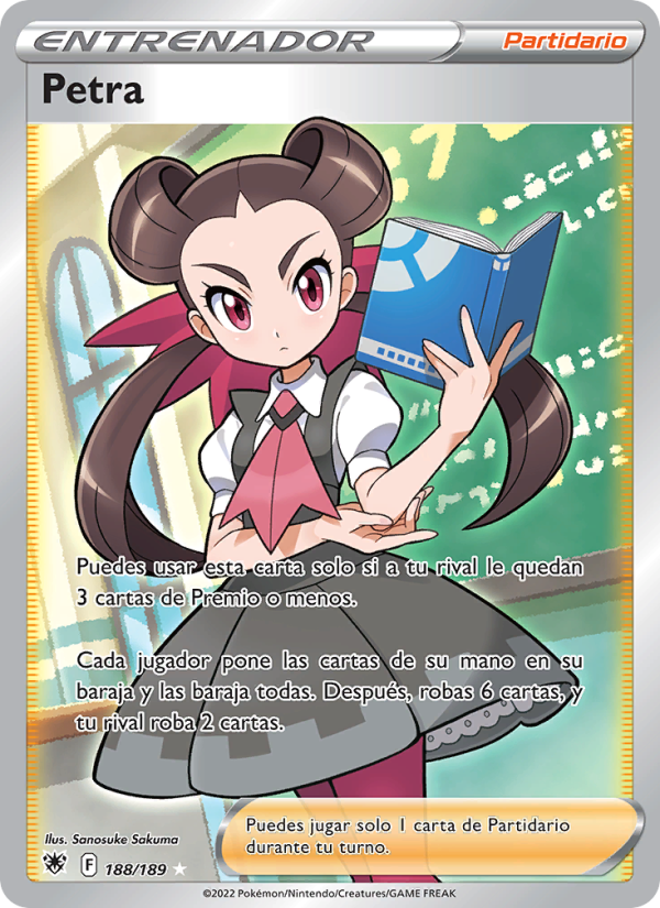Petra 188 — Resplandor Astral (Spanish Pokémon TCG card)