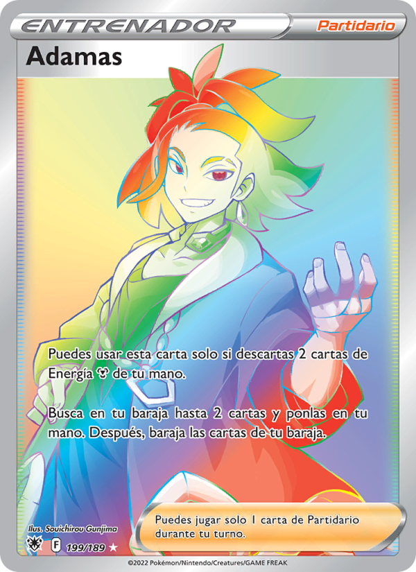 Adamas 199 — Resplandor Astral (Spanish Pokémon TCG card)