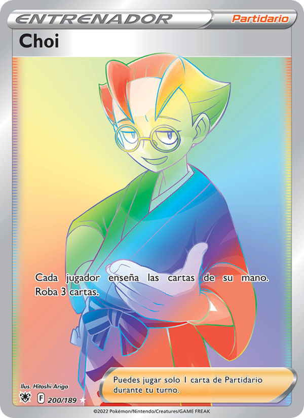 Choi 200 — Resplandor Astral (Spanish Pokémon TCG card)