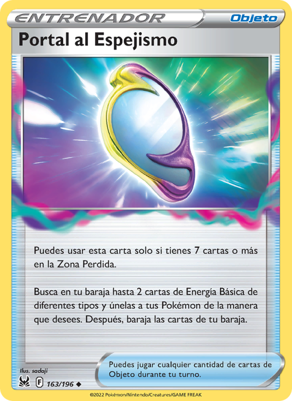 Portal al Espejismo 163 — Origen Perdido (Spanish Pokémon TCG card)