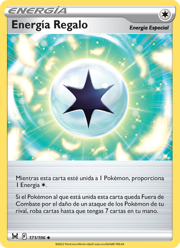 Energía Regalo 171 — Origen Perdido (Spanish Pokémon TCG card)