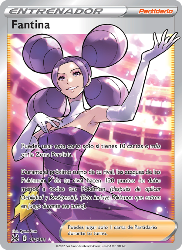 Fantina 191 — Origen Perdido (Spanish Pokémon TCG card)
