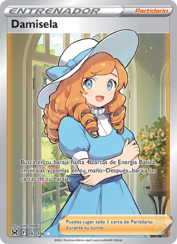 Damisela 193 — Origen Perdido (Spanish Pokémon TCG card)