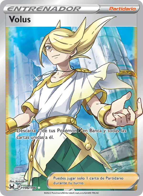 Volus 196 — Origen Perdido (Spanish Pokémon TCG card)