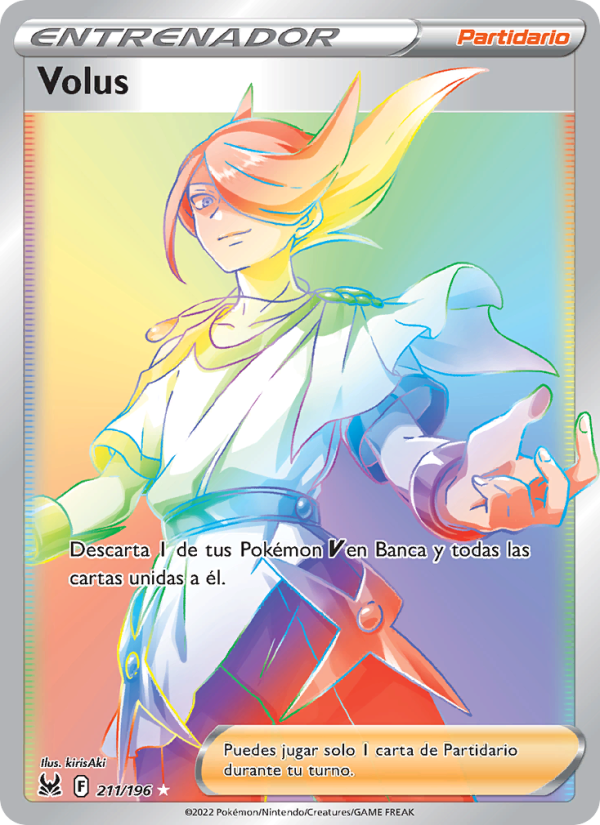 Volus 211 — Origen Perdido (Spanish Pokémon TCG card)