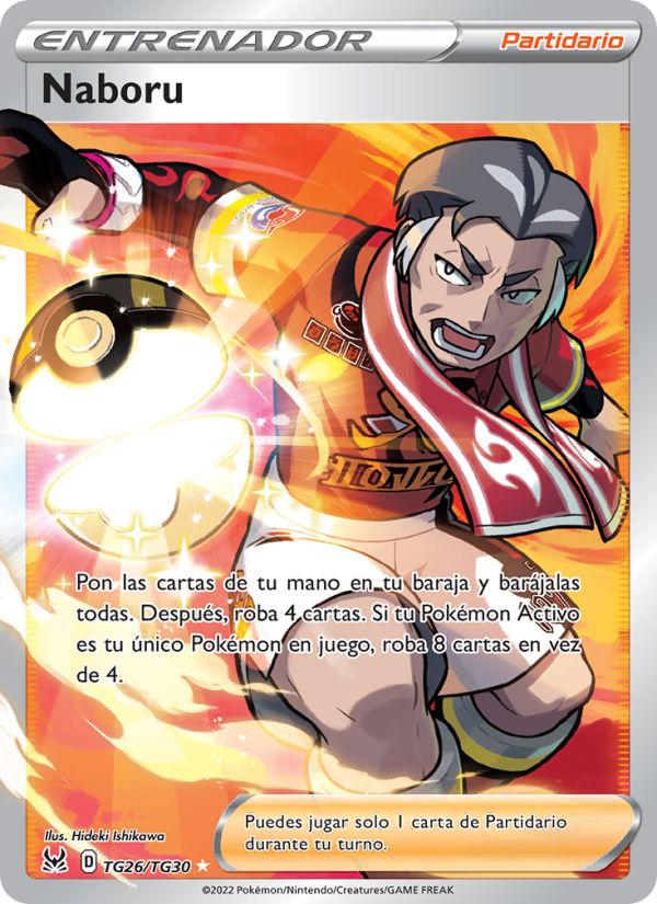 Naboru TG26 — Origen Perdido (Spanish Pokémon TCG card)