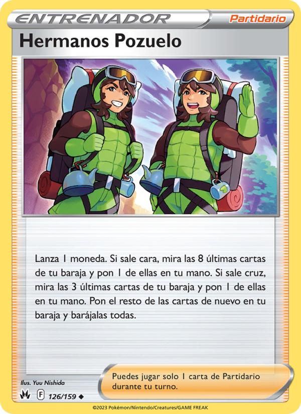 Hermanos Pozuelo 126 — Cenit Supremo (Spanish Pokémon TCG card)