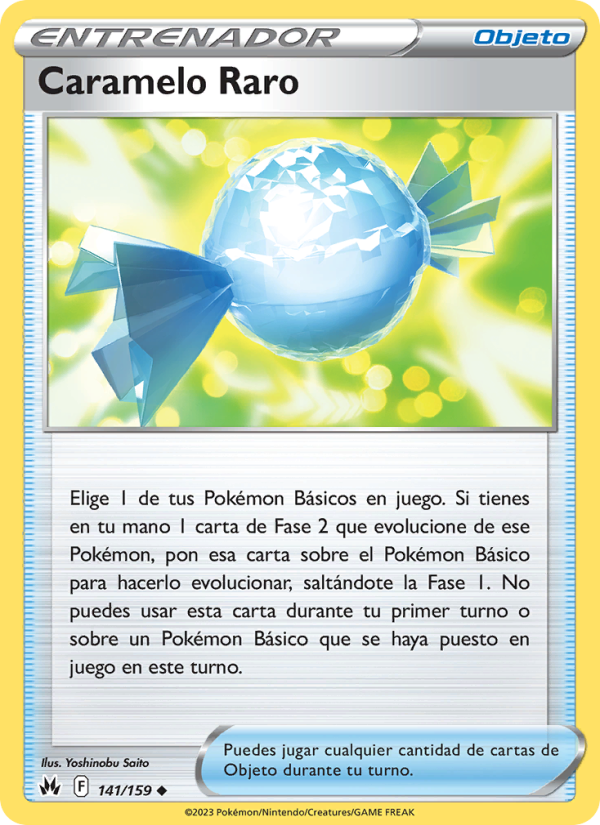 Caramelo Raro 141 — Cenit Supremo (Spanish Pokémon TCG card)