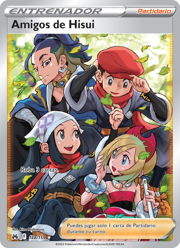 Amigos de Hisui 148 — Cenit Supremo (Spanish Pokémon TCG card)