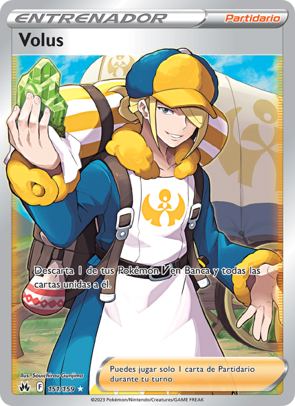 Volus 151 — Cenit Supremo (Spanish Pokémon TCG card)