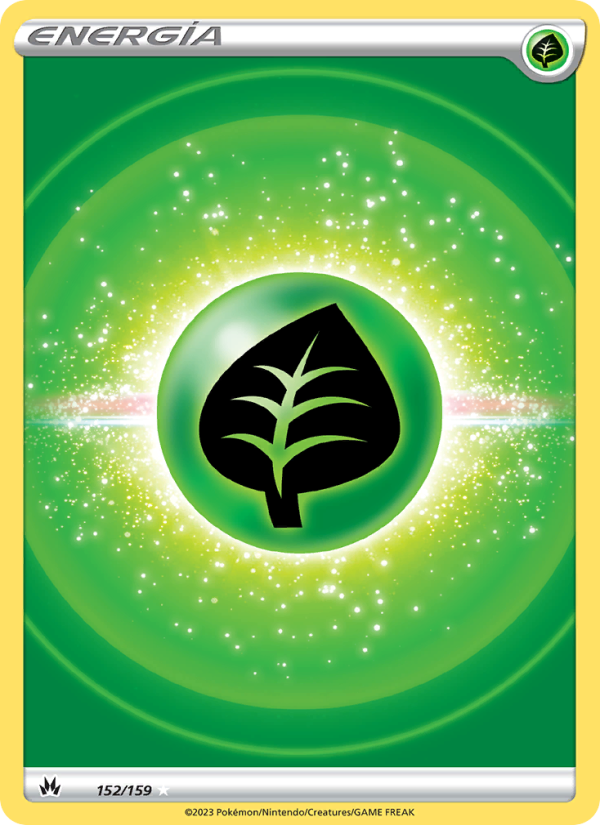 Energía Planta 152 — Cenit Supremo (Spanish Pokémon TCG card)