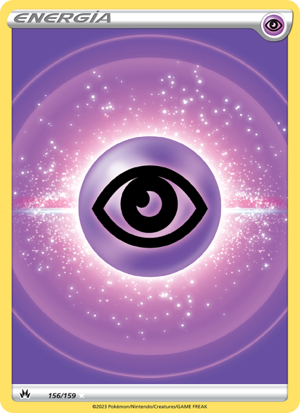 Energía Psíquica 156 — Cenit Supremo (Spanish Pokémon TCG card)