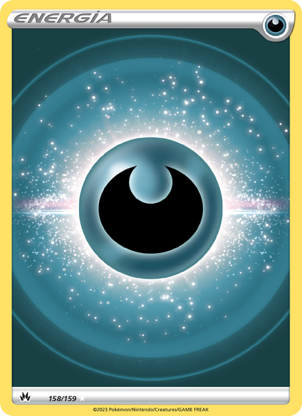 Energía Oscura 158 — Cenit Supremo (Spanish Pokémon TCG card)