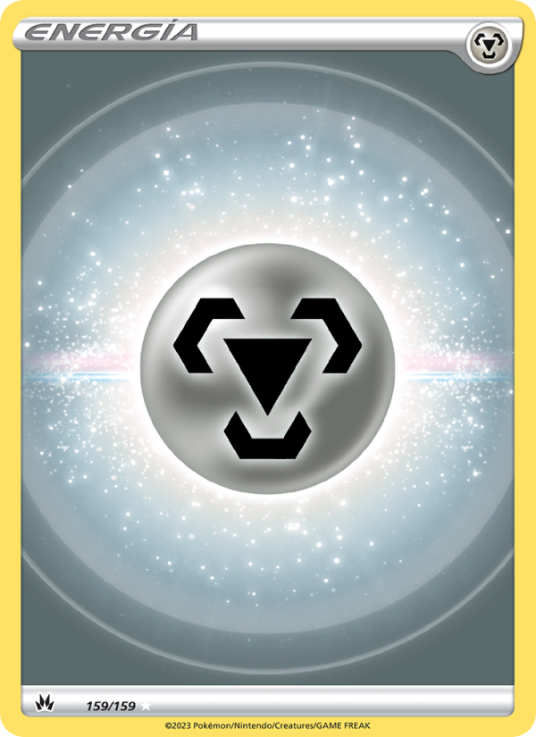Energía Metálica 159 — Cenit Supremo (Spanish Pokémon TCG card)