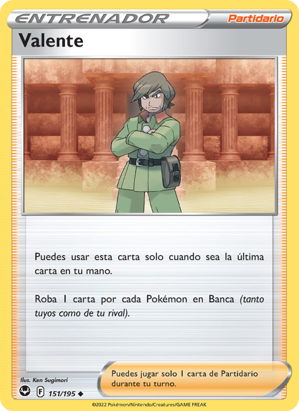 Valente 151 — Tempestad Plateada (Spanish Pokémon TCG card)
