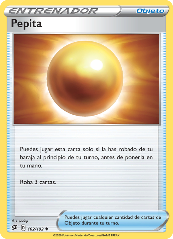 Pepita 162 — Choque Rebelde (Spanish Pokémon TCG card)