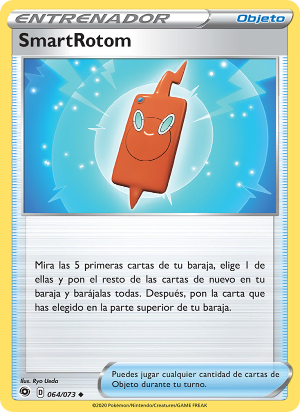 SmartRotom 64 — Camino de Campeones (Spanish Pokémon TCG card)