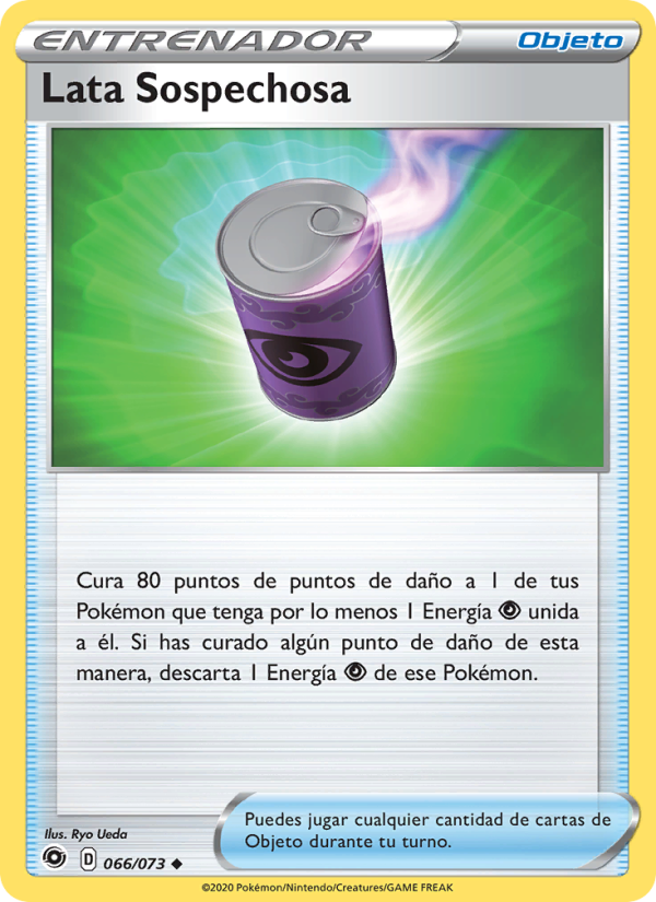 Lata Sospechosa 66 — Camino de Campeones (Spanish Pokémon TCG card)