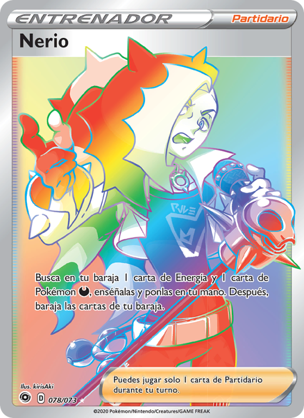 Nerio 78 — Camino de Campeones (Spanish Pokémon TCG card)