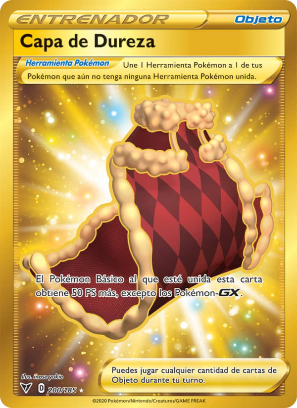 Capa de Dureza 200 — Voltaje Vívido (Spanish Pokémon TCG card)