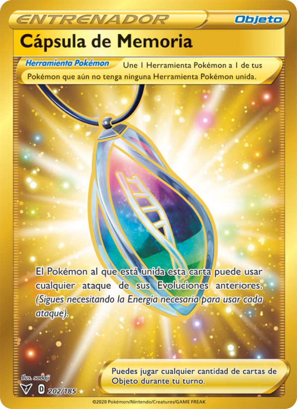 Cápsula de Memoria 202 — Voltaje Vívido (Spanish Pokémon TCG card)