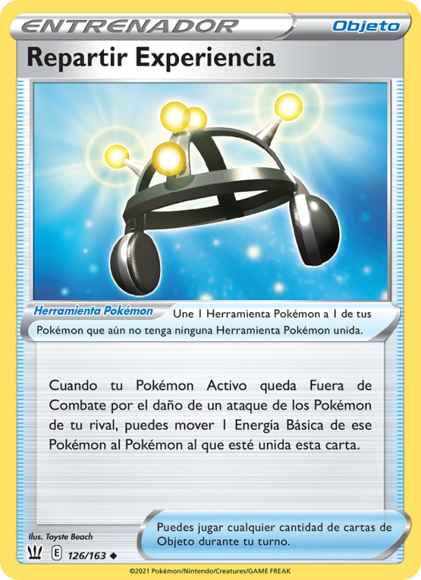 Repartir Exp 126 — Estilos de Combate (Spanish Pokémon TCG card)
