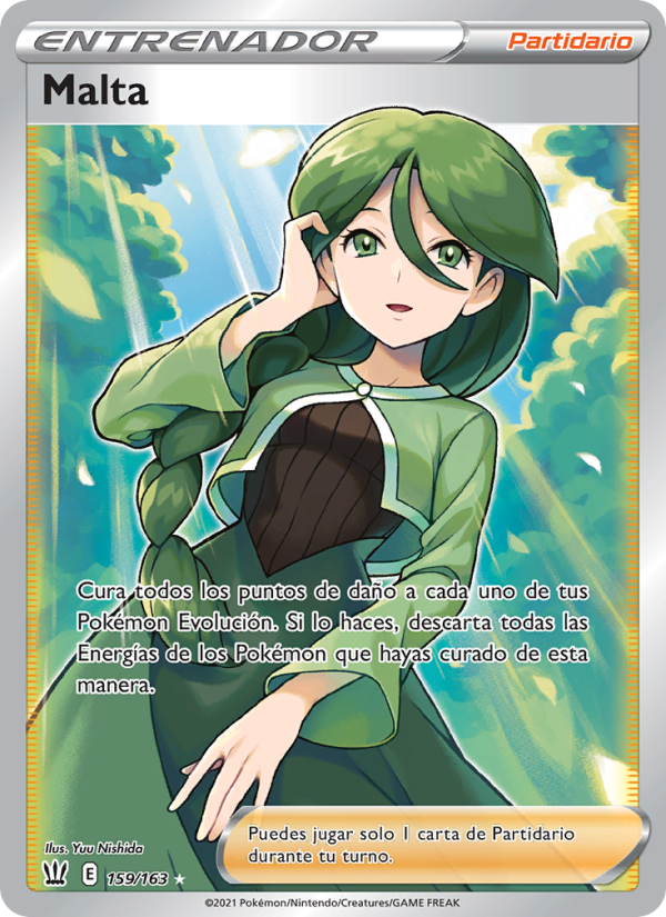 Malta 159 — Estilos de Combate (Spanish Pokémon TCG card)