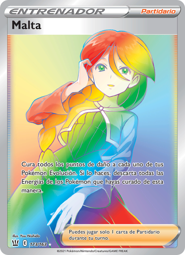 Malta 173 — Estilos de Combate (Spanish Pokémon TCG card)