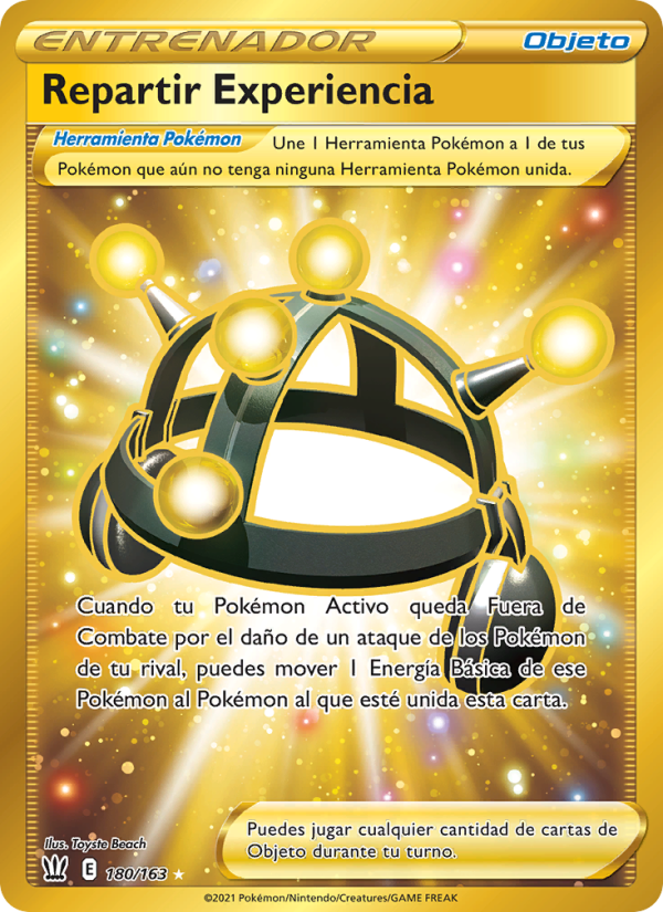 Repartir Exp 180 — Estilos de Combate (Spanish Pokémon TCG card)