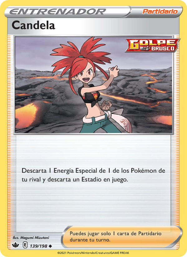 Candela 139 — Reinado Escalofriante (Spanish Pokémon TCG card)