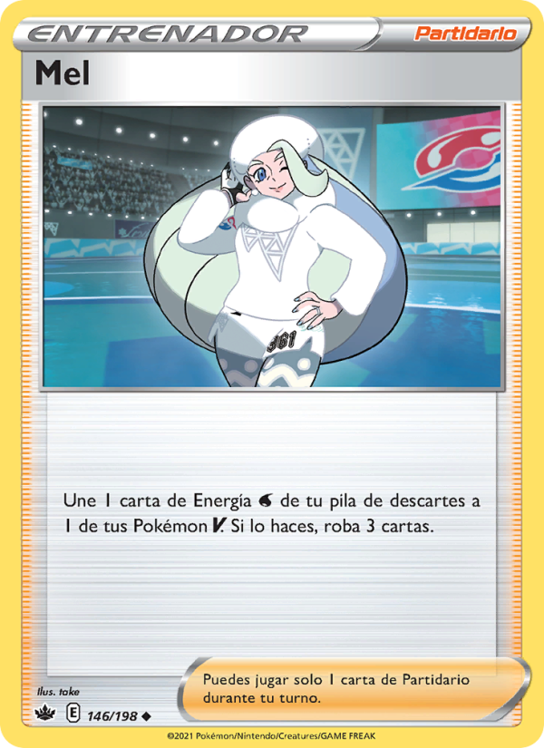 Mel 146 — Reinado Escalofriante (Spanish Pokémon TCG card)